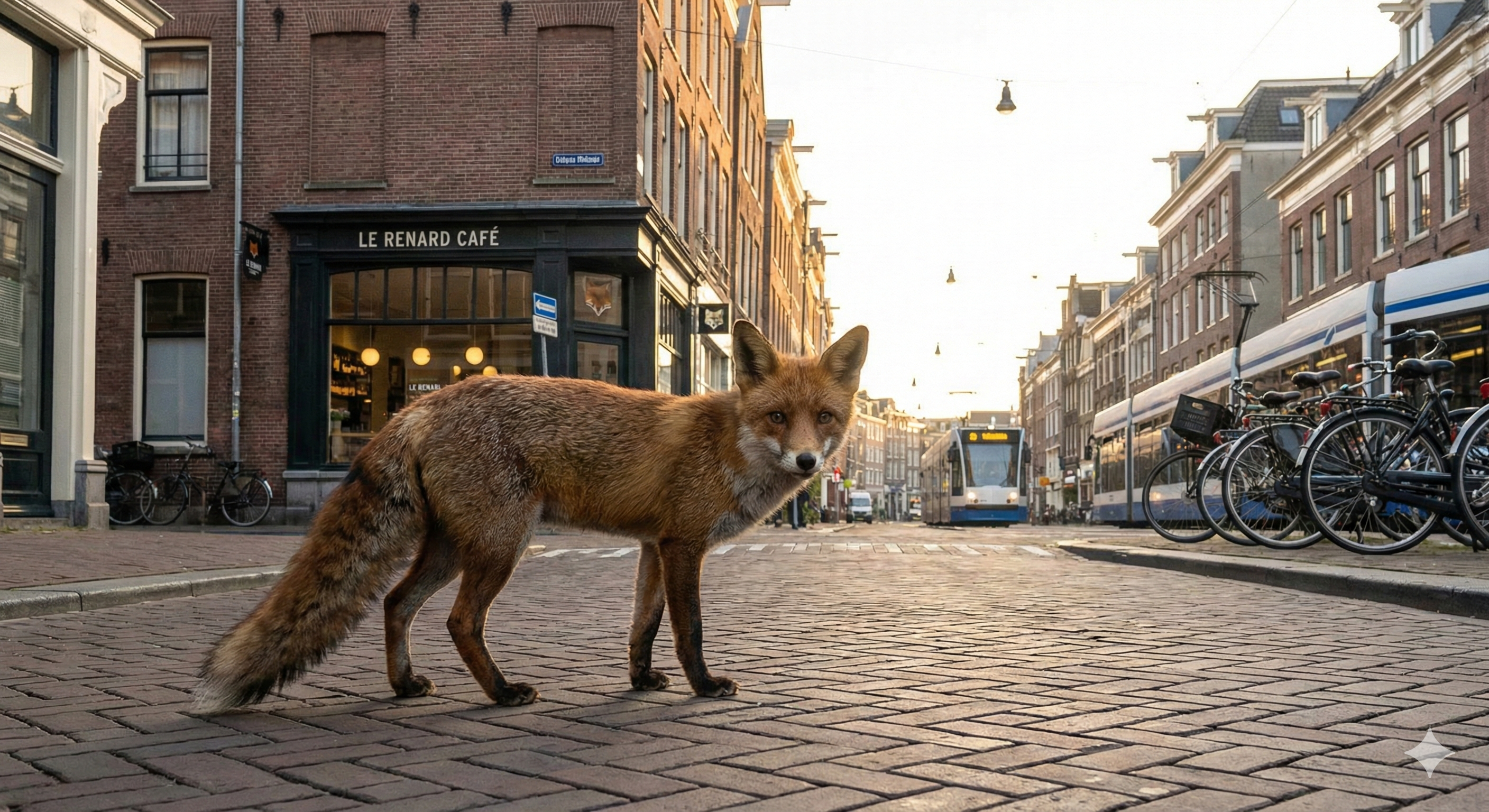 Renard en milieu urbain